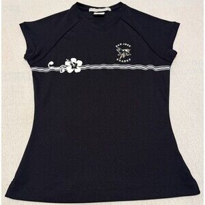 Women's Antigua San Jose Sharks Tank Top Shirt Size Small Vintage Hawaiian Rare